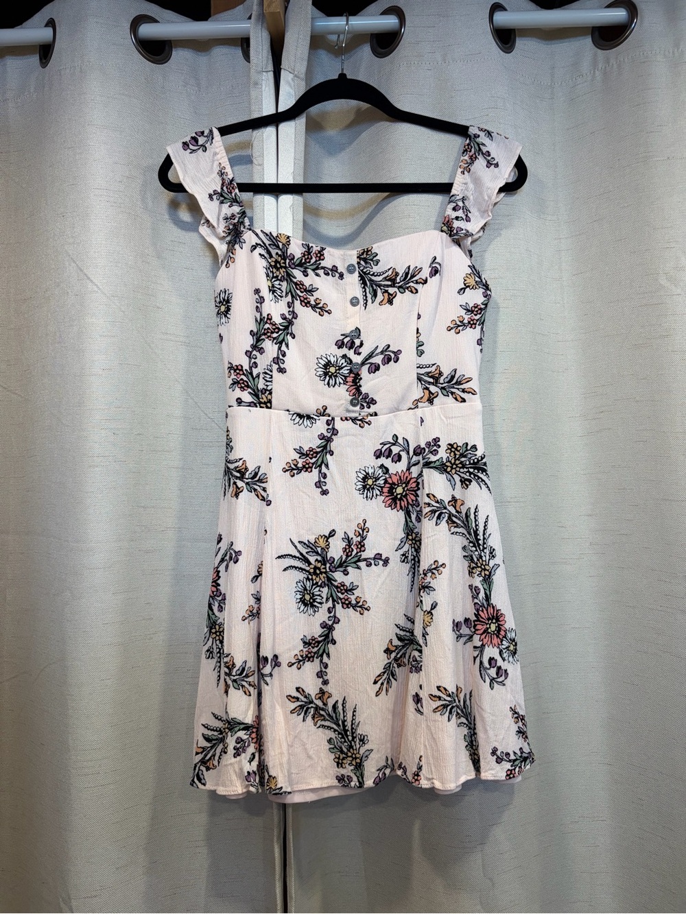 Lulus Floral Pink Mini Sundress